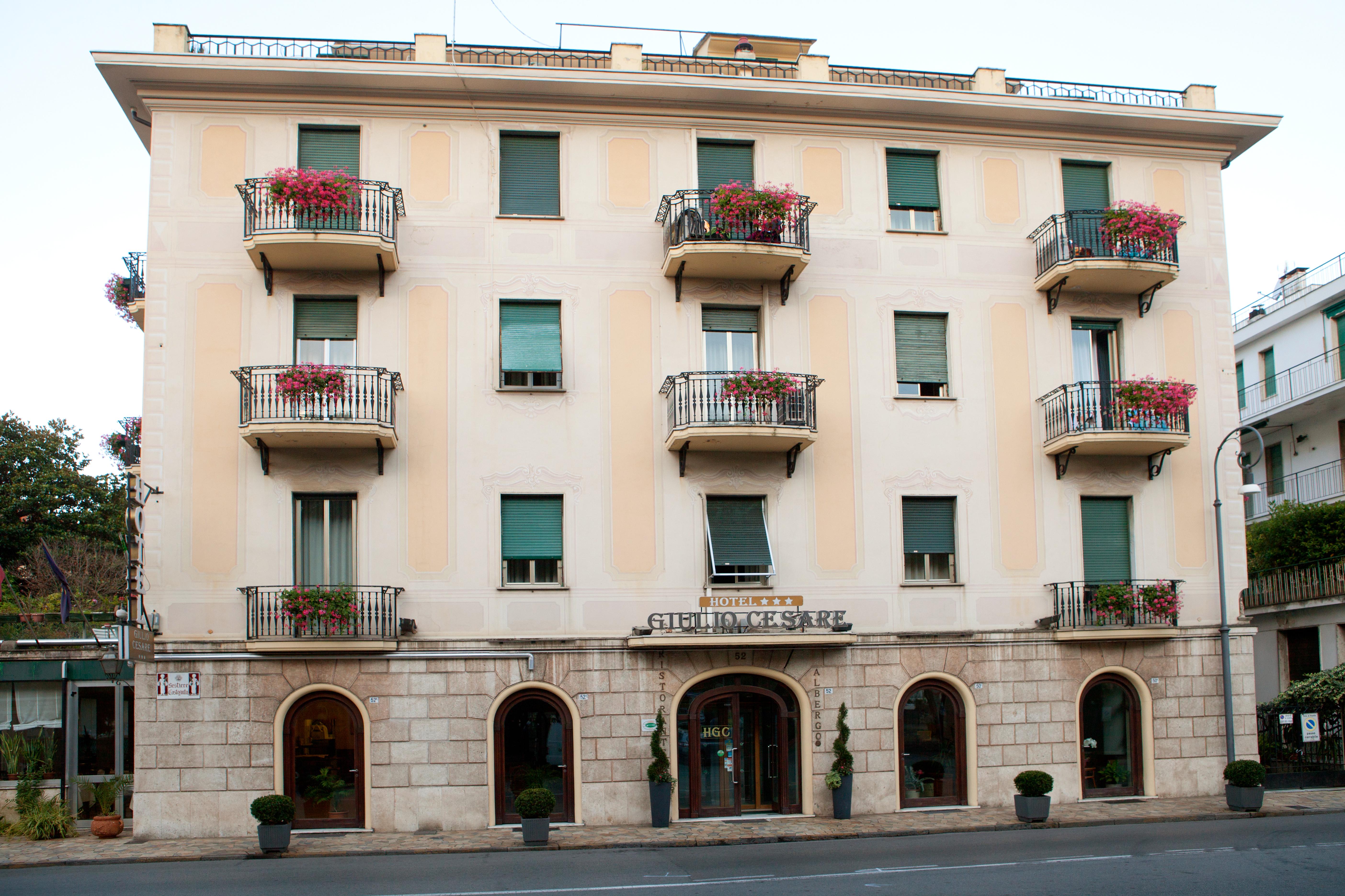 Hotel Giulio Cesare Rapallo Exterior foto